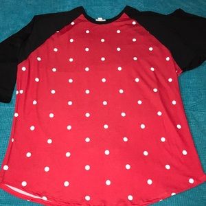 LulaRoe Randy Baseball tee